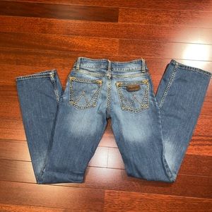 Wrangler bootcut jean size 1/2 x 34